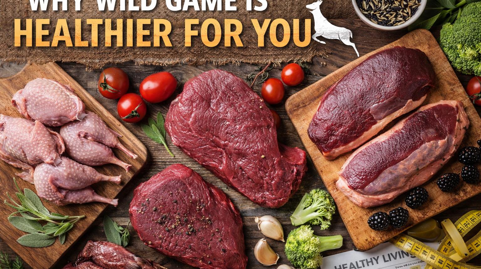 Why Wild Game Is Healthier for You