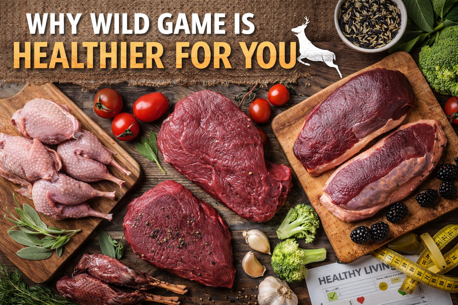 Why Wild Game Is Healthier for You